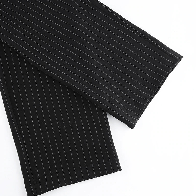 Steampunk Striped Pant