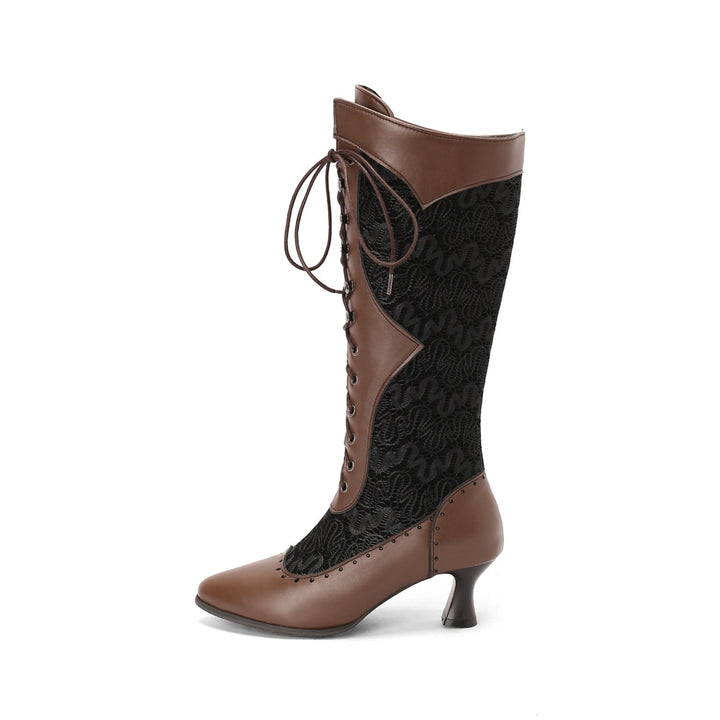 Neo Victorian Steampunk Boots