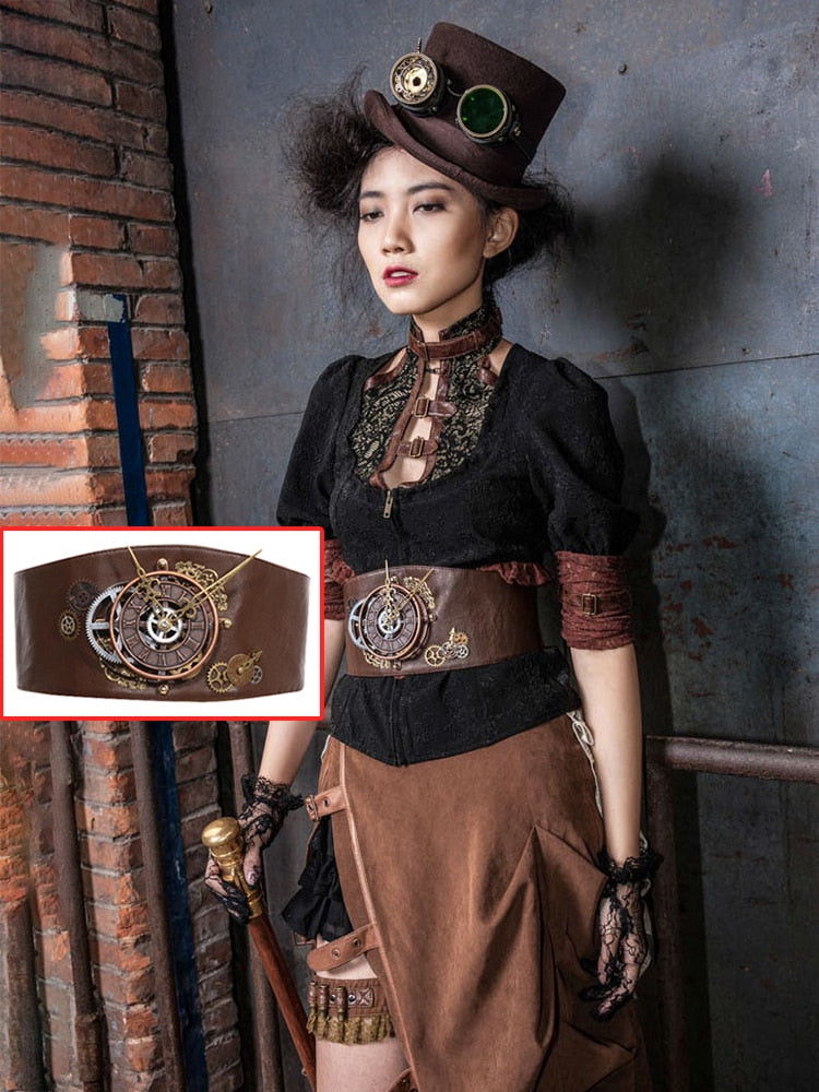 Steampunk Corset Belt