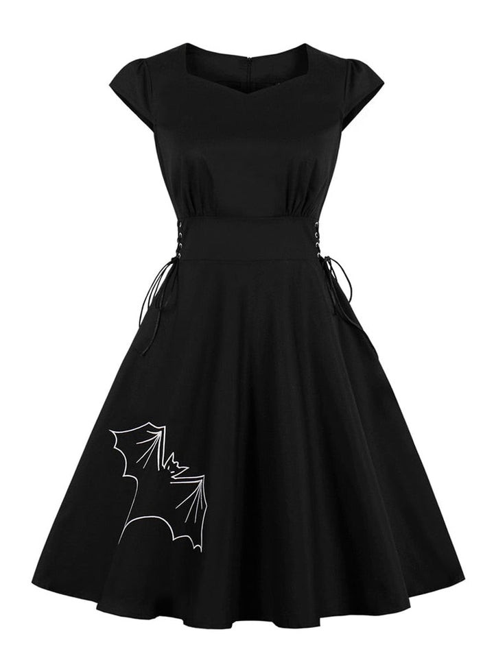Lolia - Black Steampunk Dress