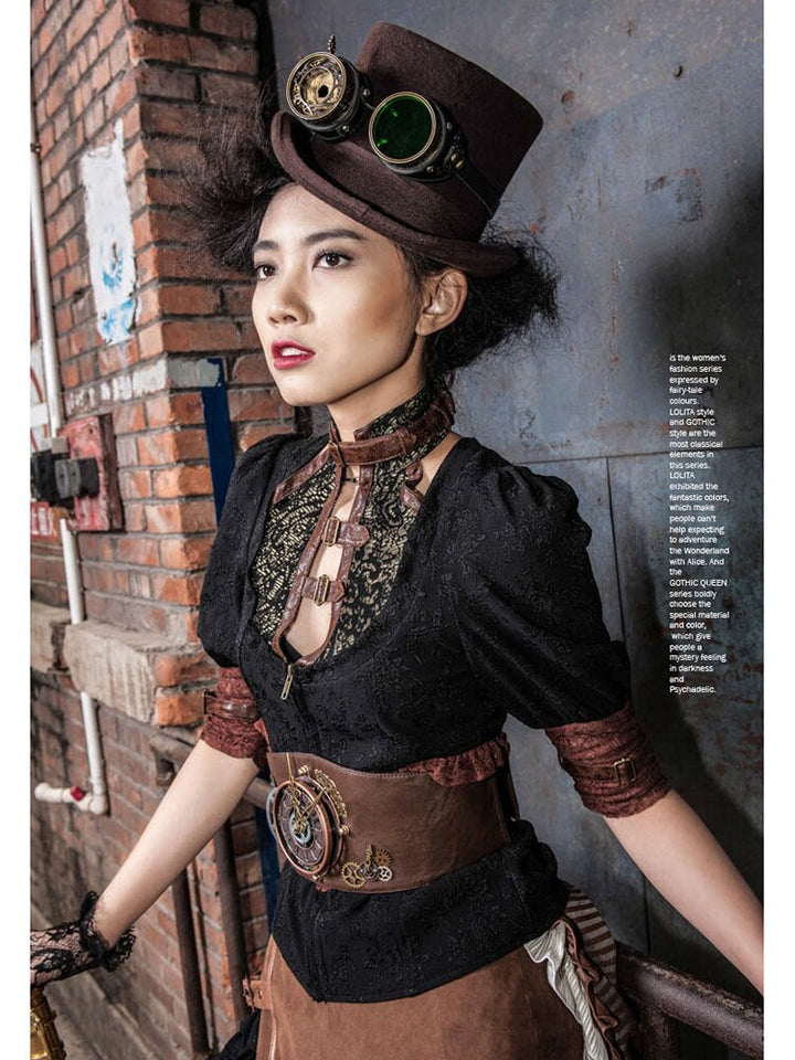 Steampunk Corset Belt