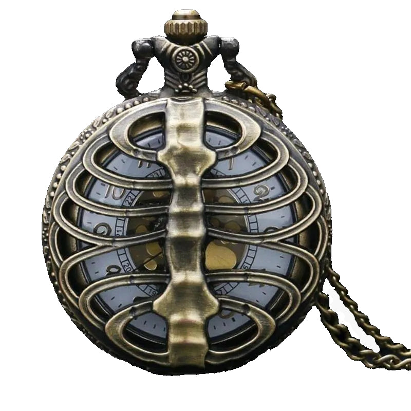 Steampunk Bone Pocket Watch