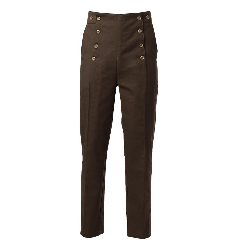 Steampunk Green Victorian Pant