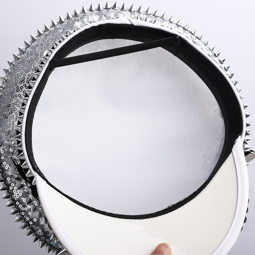 White Steampunk Hat Unique