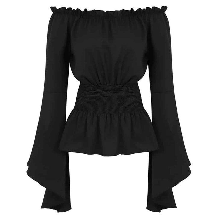 Steampunk Black Renaissance Shirt