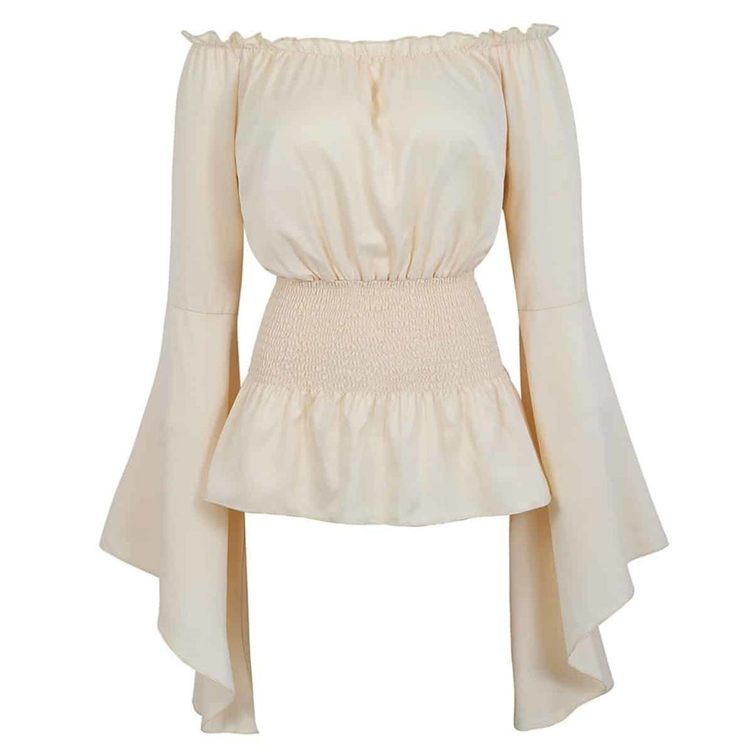 Steampunk Beige Renaissance Shirt