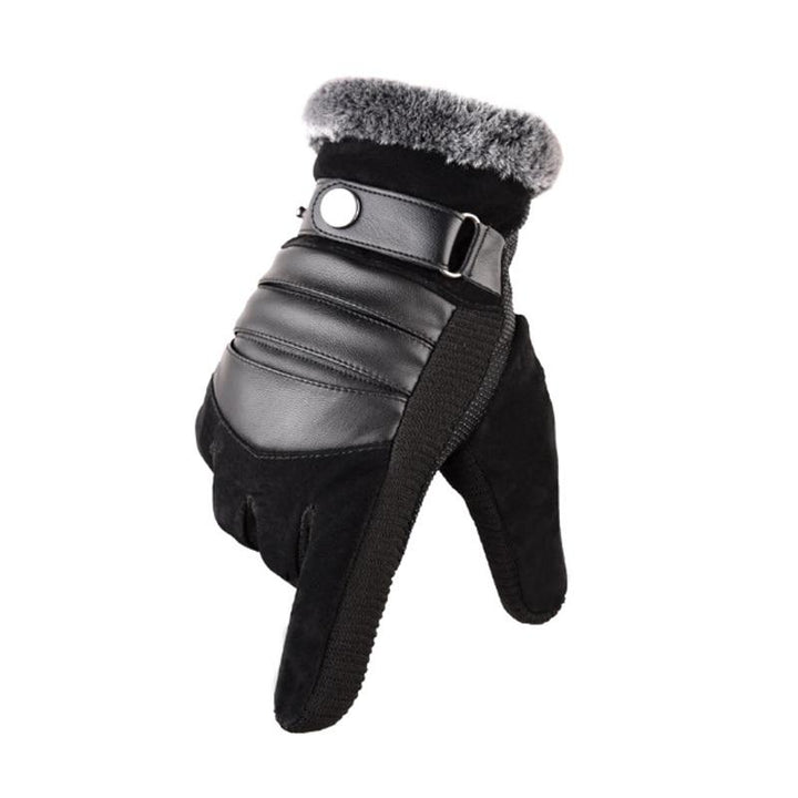 Brown Steampunk Gloves - Black - Steampunk Gloves