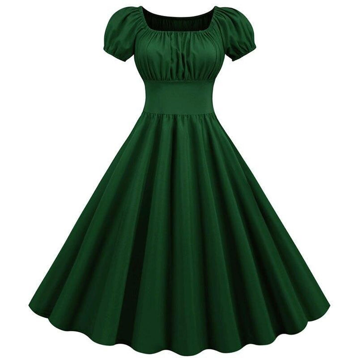Elegant Steampunk Wedding Dress - Green / S - Steampunk 