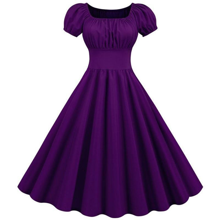Elegant Steampunk Wedding Dress - Purple / S - Steampunk 