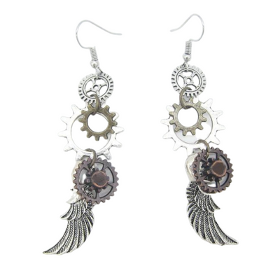 Fairy Wing Earring - Steampunk Earrings
