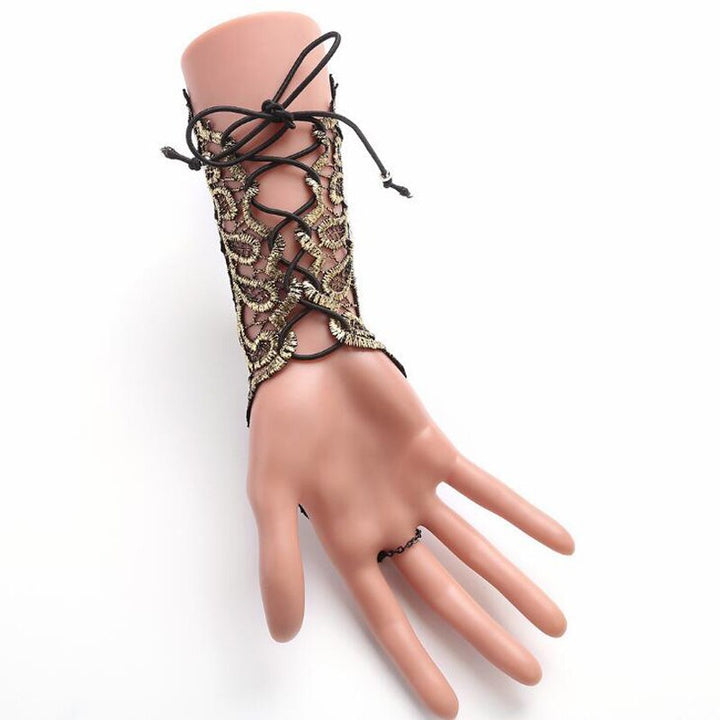 GOLDEN STEAMPUNK GLOVES