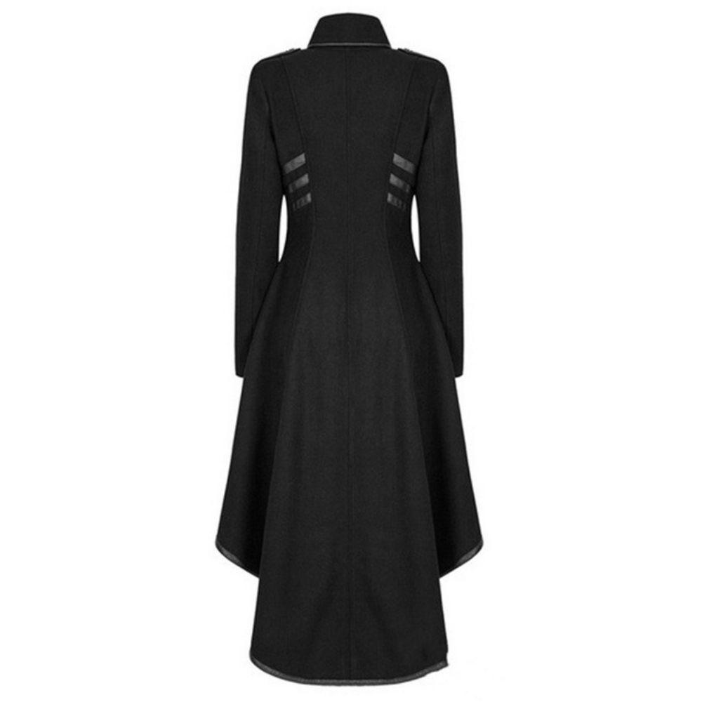 Gothic Military Trench Coat - Steampunk Coat