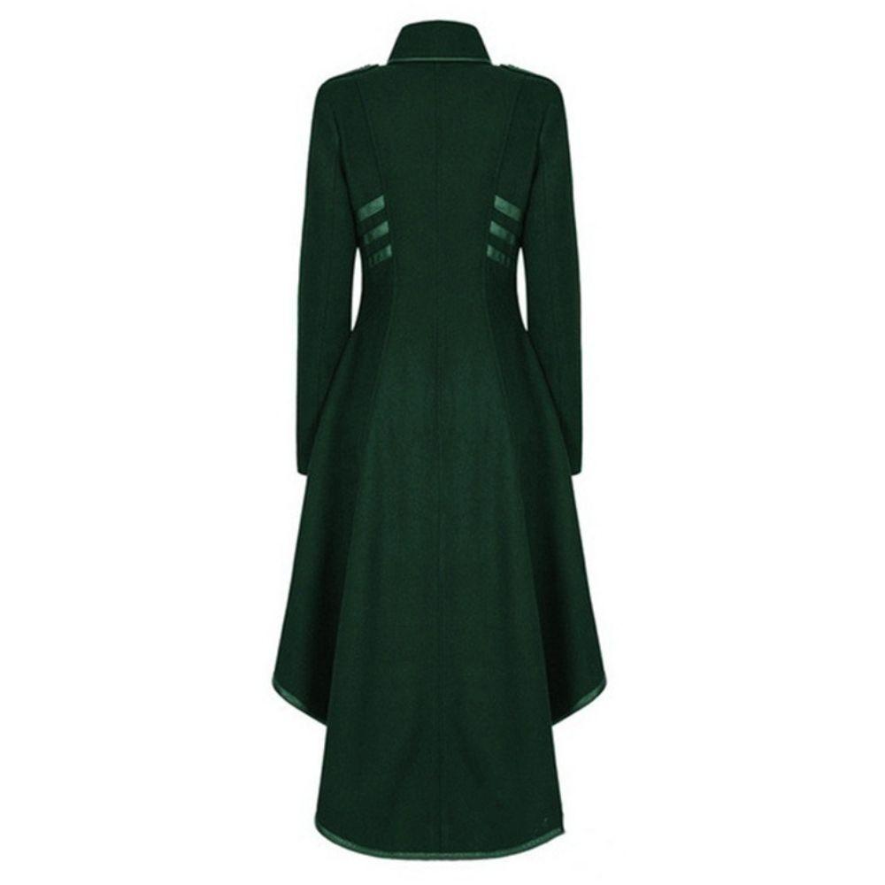 Gothic Military Trench Coat - Steampunk Coat