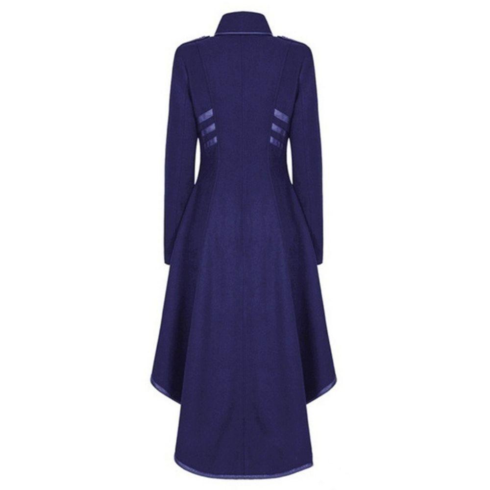 Gothic Military Trench Coat - Steampunk Coat