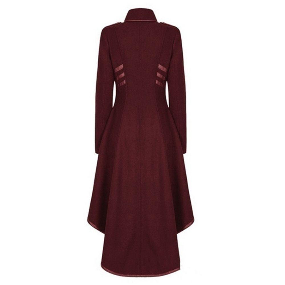 Gothic Military Trench Coat - Steampunk Coat