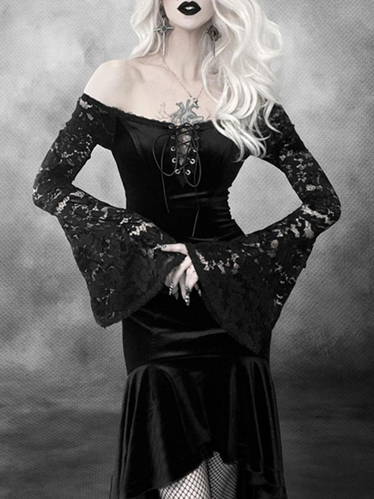 Steampunk Corset Dress Black Night – Steampunkstyler