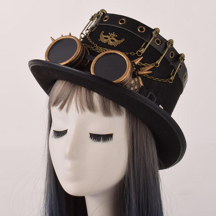 MAD HATTER STEAMPUNK TOP HAT