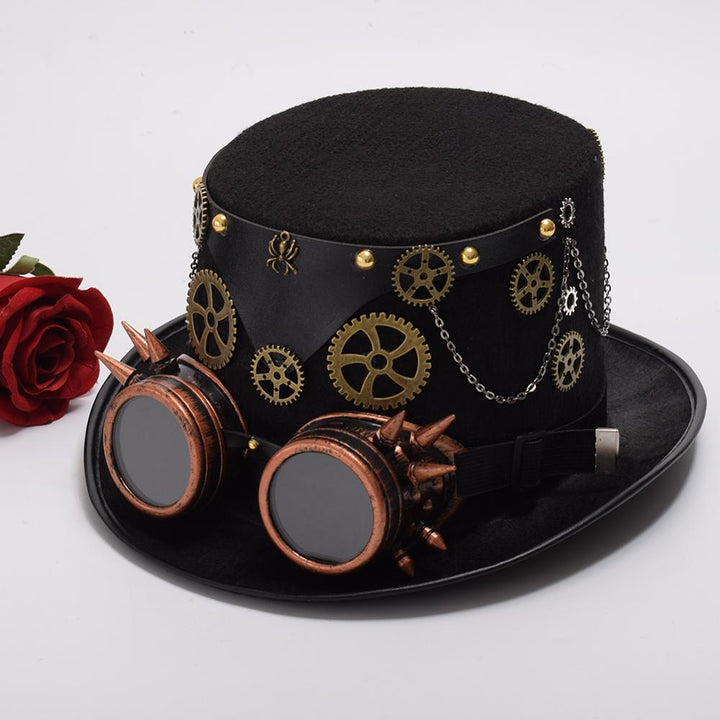 MAD HATTER STEAMPUNK TOP HAT