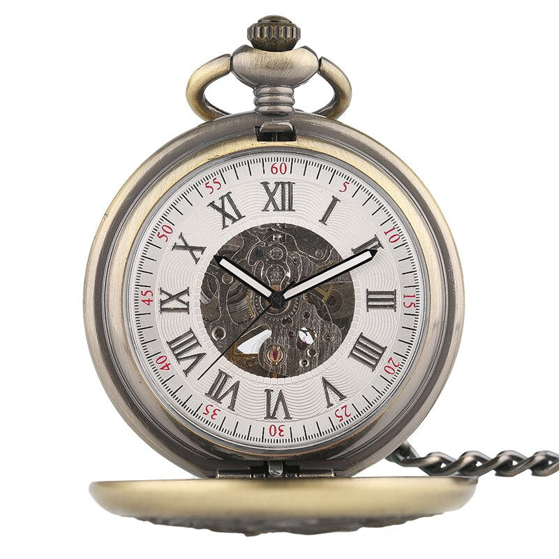 MAGPIE STEAMPUNK POCKET WATCH