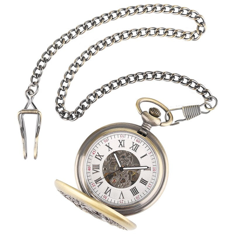 MAGPIE STEAMPUNK POCKET WATCH