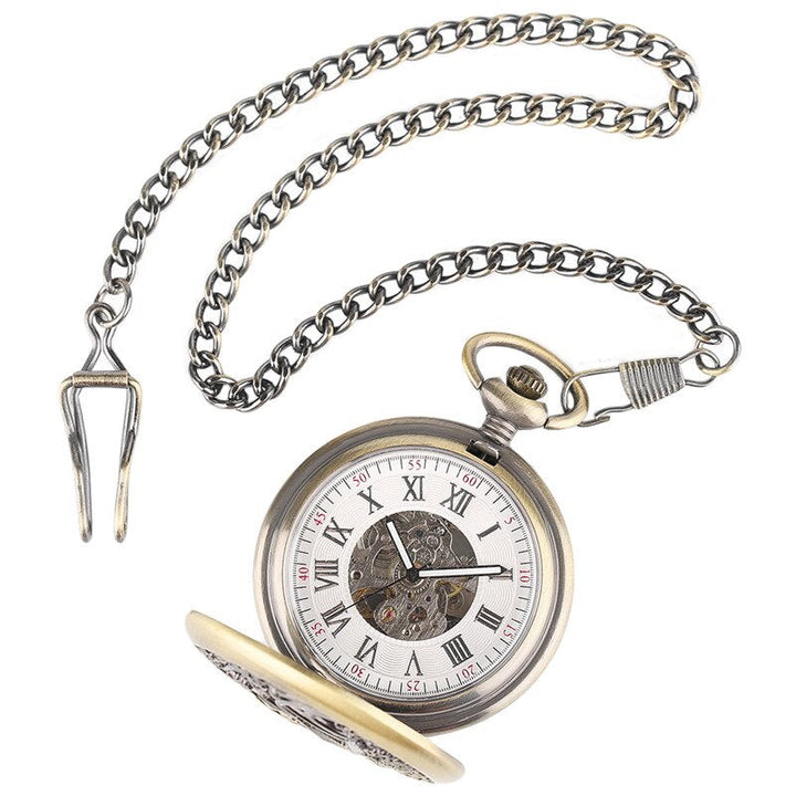 MAGPIE STEAMPUNK POCKET WATCH