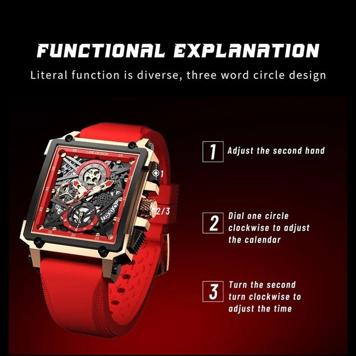 Mechanical Wrist Watch - Steampunk Wrist Watches