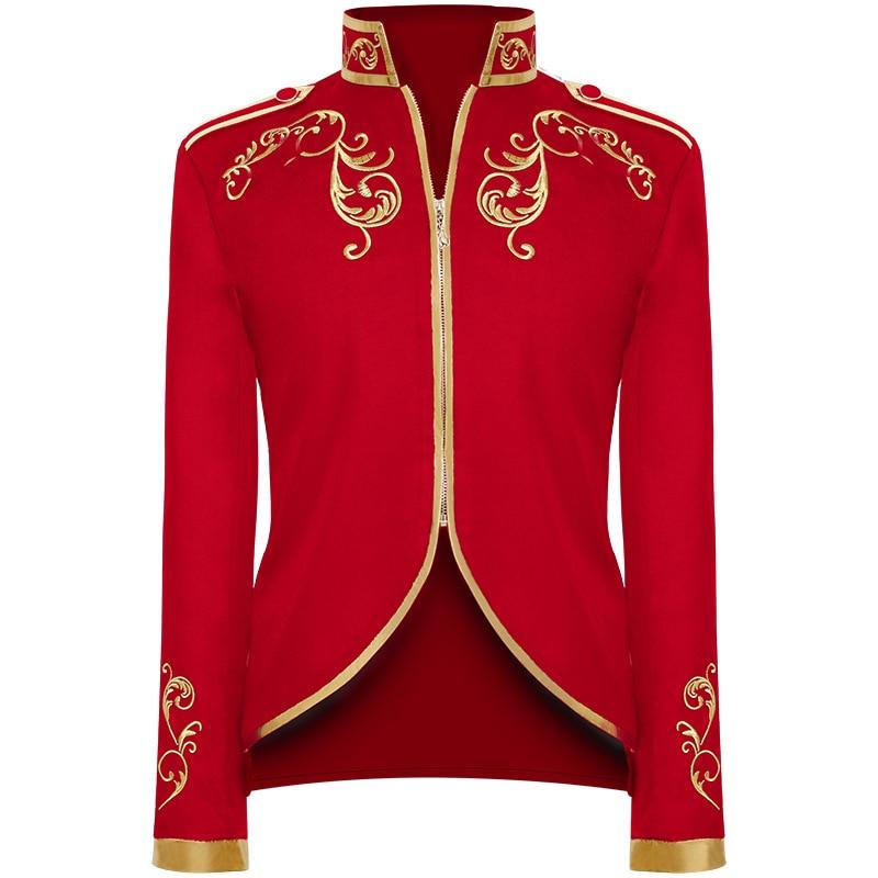 Medieval Jacket - Red / S - Steampunk Jackets