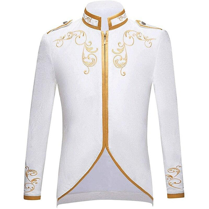 Medieval Jacket - White / S - Steampunk Jackets