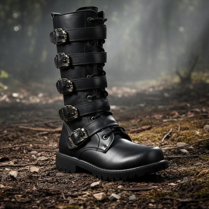 MENS VICTORIAN BOOTS - 5 - STEAMPUNK