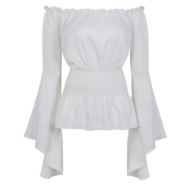 Steampunk White Renaissance Shirt
