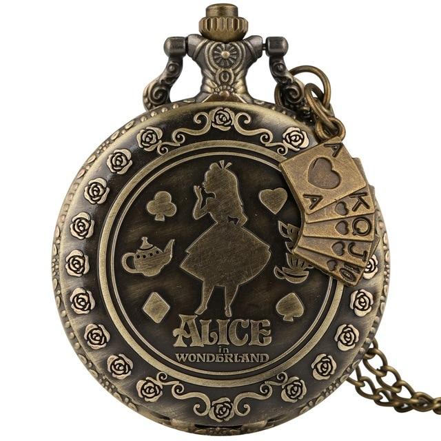 Retro Alice in Wonderland Pocket Watch -  shop