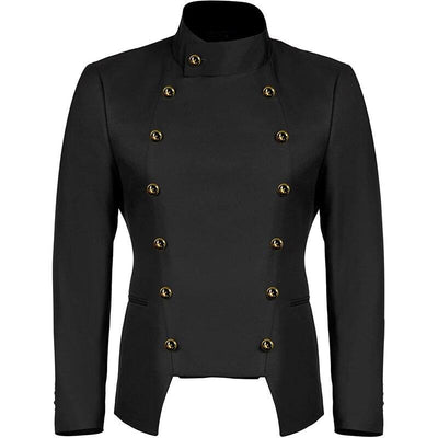 Renaissance Jacket - Black / S - Steampunk Jackets
