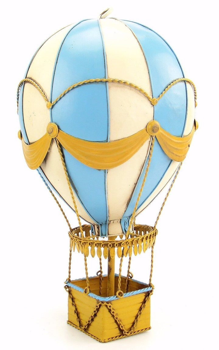 Steampunk Airship Miniature Hot air Balloon - Bleu - 