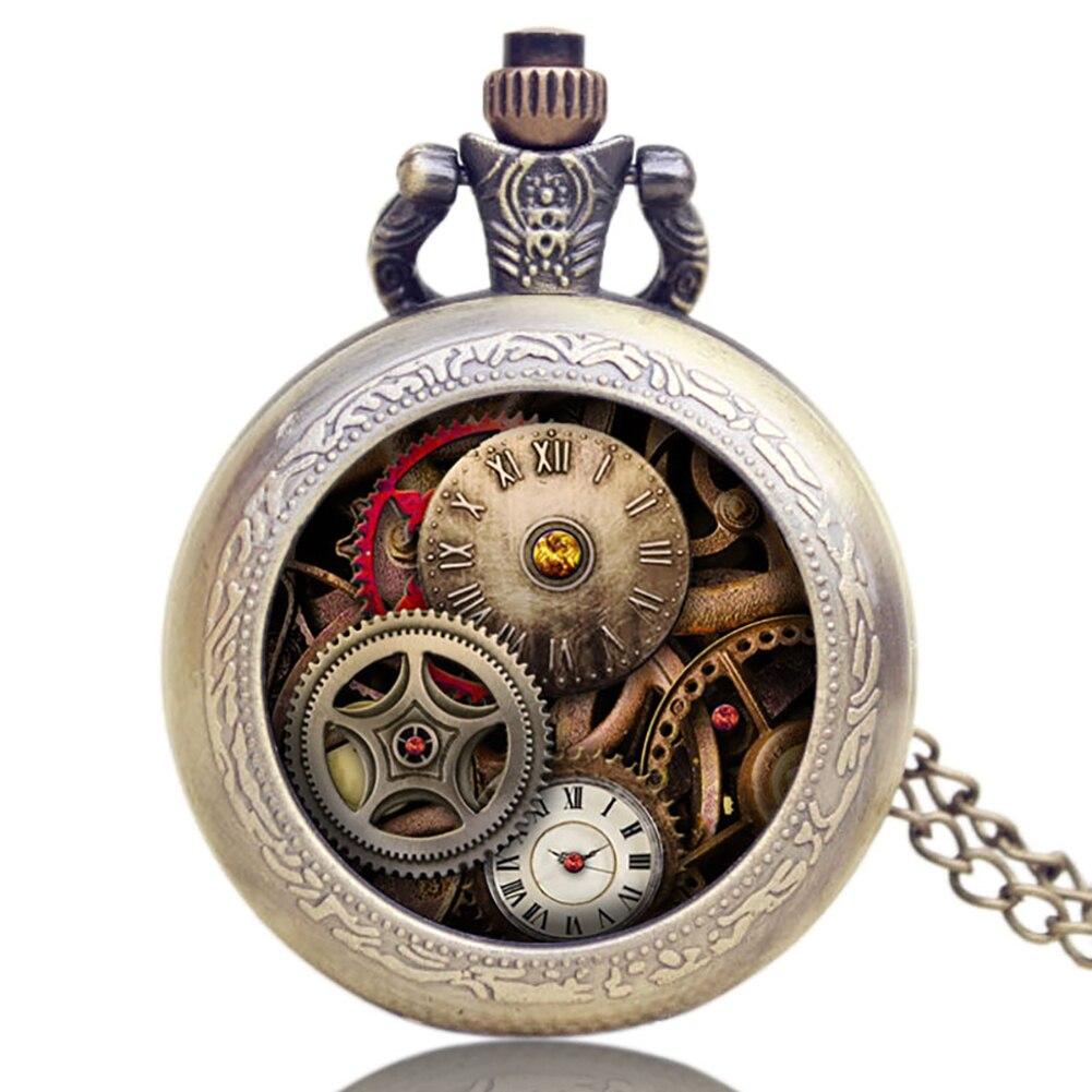 Steampunk Antique Pocket Watch - Steampunk Pocket Watches