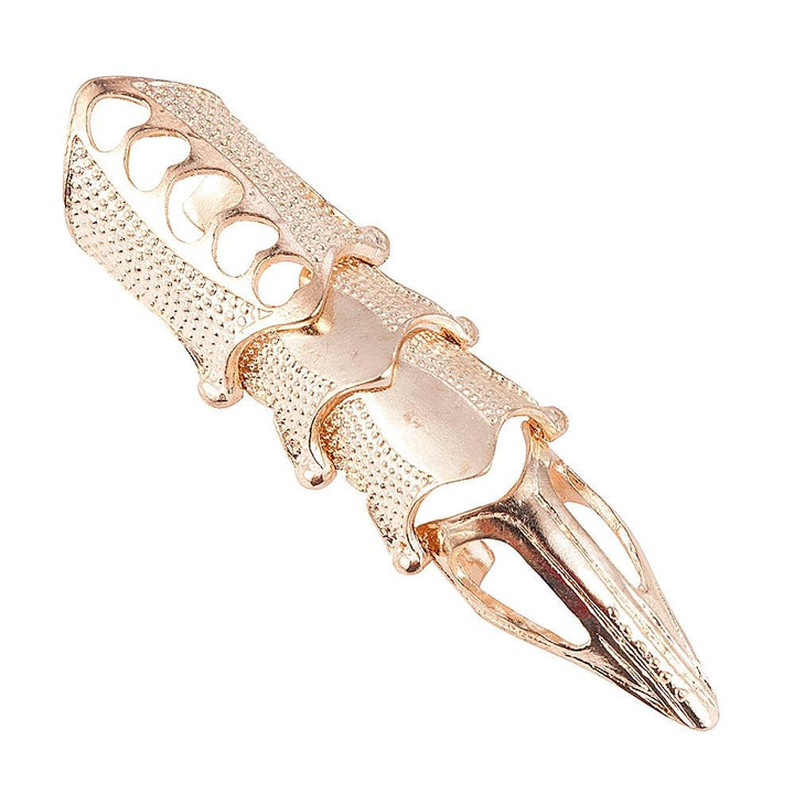 Steampunk Armor Ring - gold - Steampunk Rings