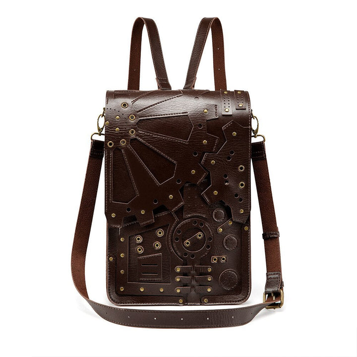 STEAMPUNK BACKPACK - COFFEE