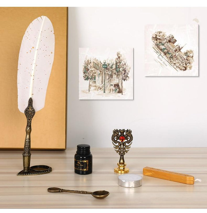 Steampunk Calligraphy Kit - Steampunk Pen
