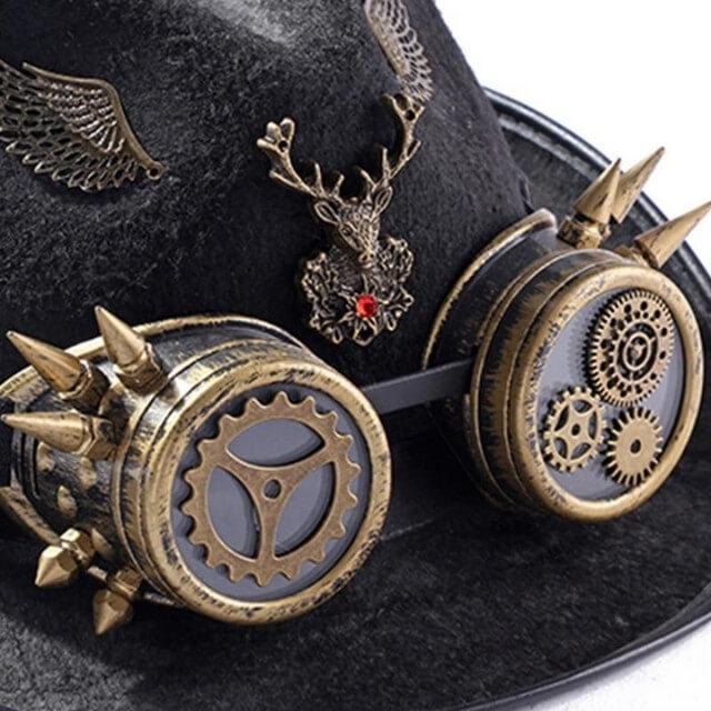 Steampunk Cowboy Hat - Steampunk Hat