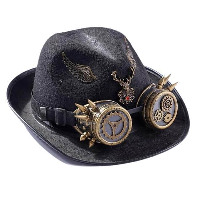 Steampunk Cowboy Hat - Steampunk Hat