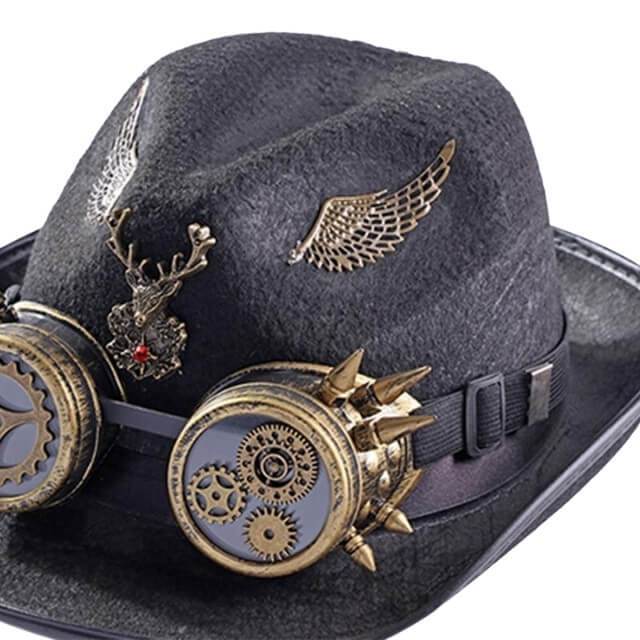 Steampunk Cowboy Hat - Steampunk Hat