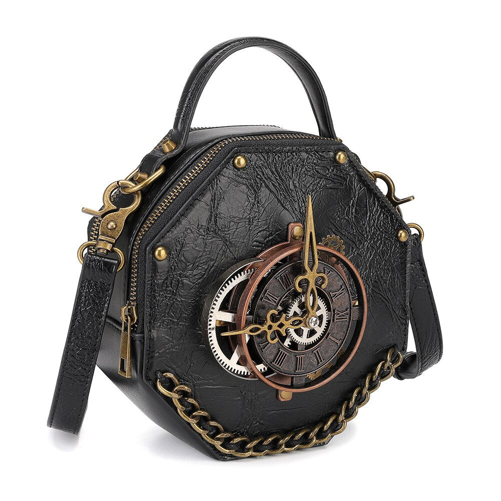 Steampunk crossbody 2024 bag