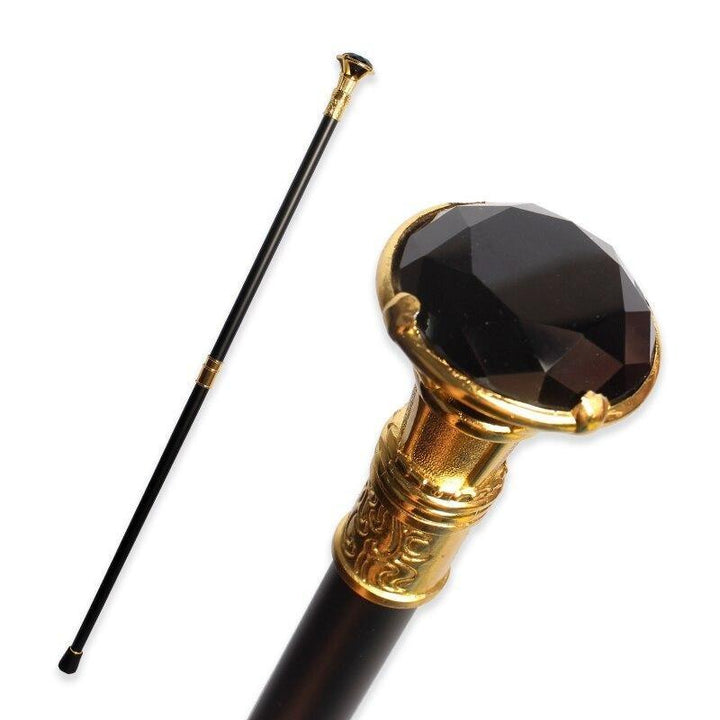 Steampunk Diamond Cane - Black - Steampunk Canes