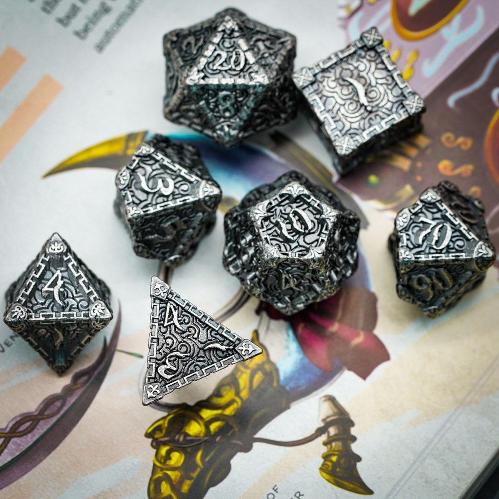 Steampunk Dices - Silver - Steampunk Dice