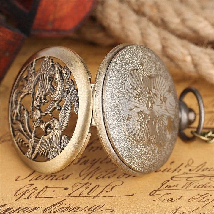 Steampunk Dragon Pocket Watch - Steampunk Pocket Watches