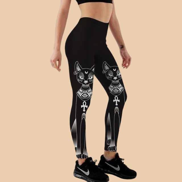 Steampunk Egyptian Legging - XXL - Steampunk Legging
