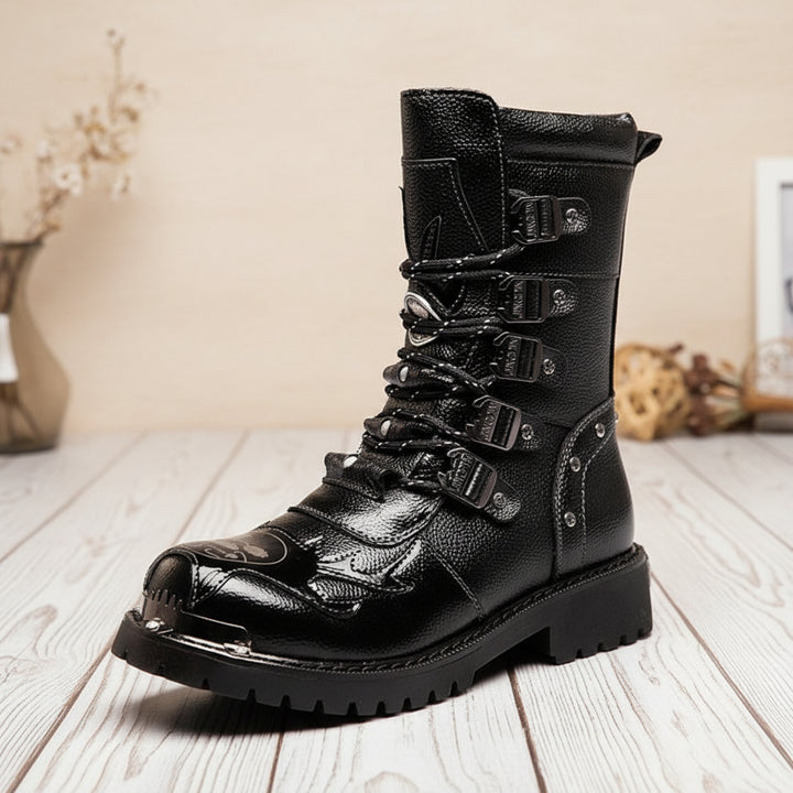 STEAMPUNK ENGINEER BOOTS - 5