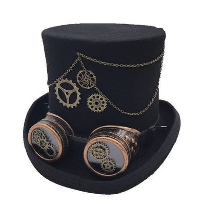 Steam Punk Top Hat Accessories Cool Trendy Hats And - Temu