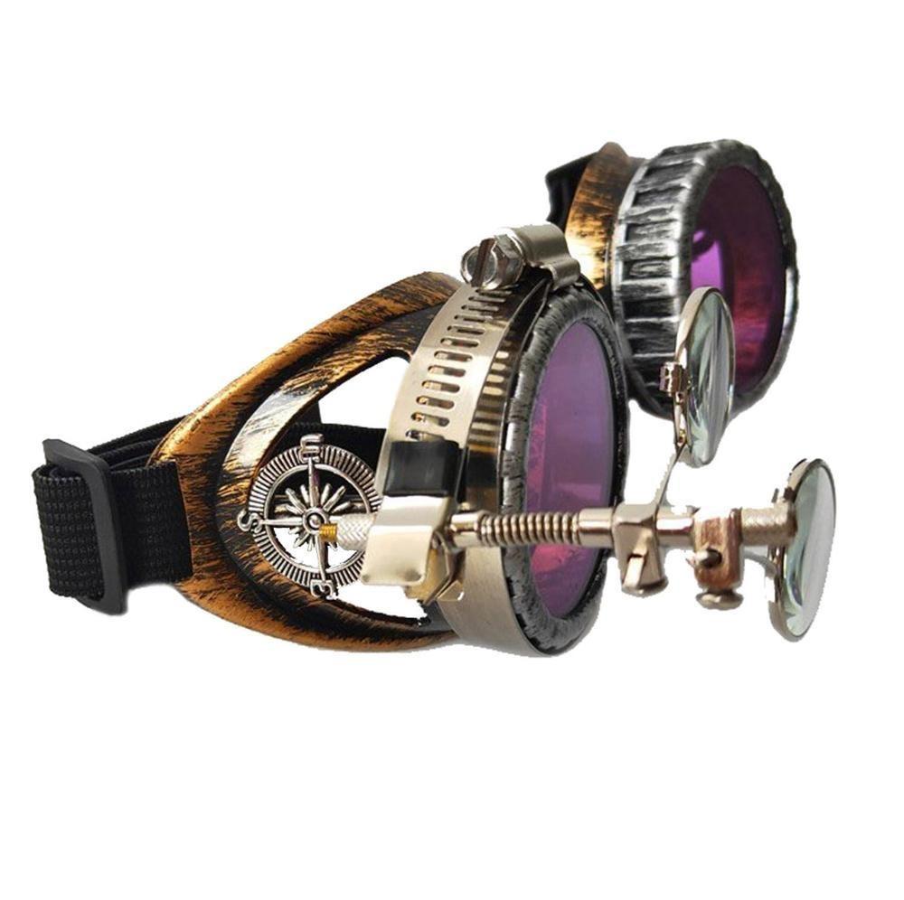 Steampunk Fashion Goggles - Purple - Steampunk Goggles