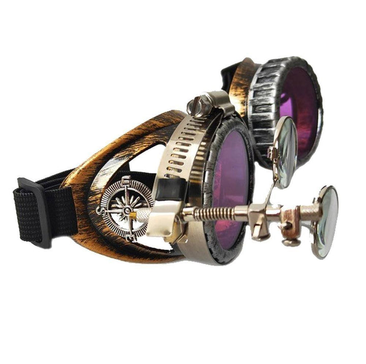 Steampunk Fashion Goggles - Purple - Steampunk Goggles