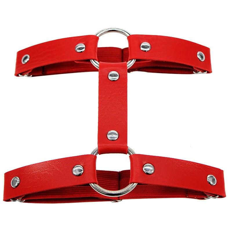 Steampunk Garter Belt - Red - Steampunk Belt